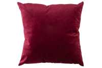 Cushion Square Velvet Red/Burgundy