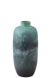 Vaso Vintage Ceramica Azzurro