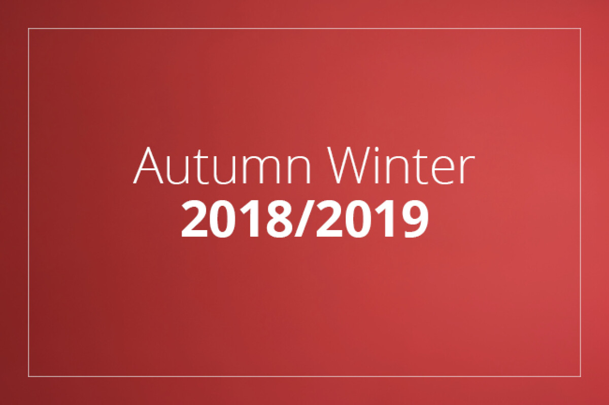 Nuova collezione autunno-inverno 2018/2019!